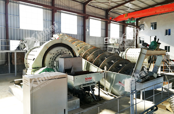 spiral classifier machine of ore processing plant