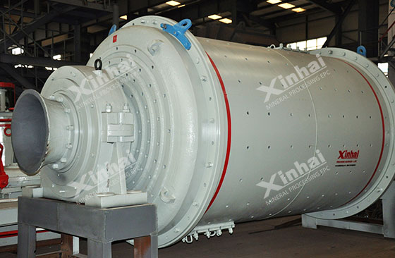 wet grid type ball mill