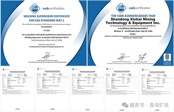 Canadian CWB Welding Qualification Certification