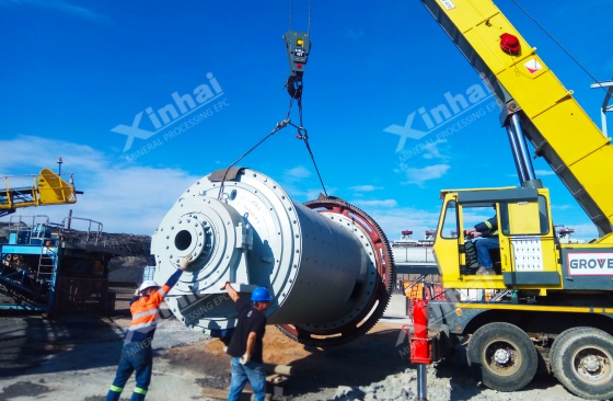 Antimony-ore-ball-mill
