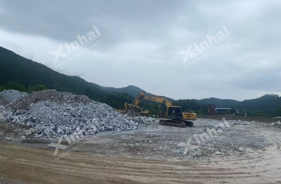 Kaolin-open-pit-mining