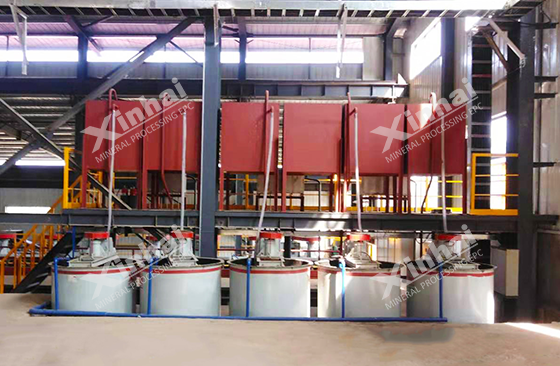 agitation machine for gold ore beneficiation