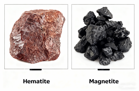 Hematite vs Magnetite