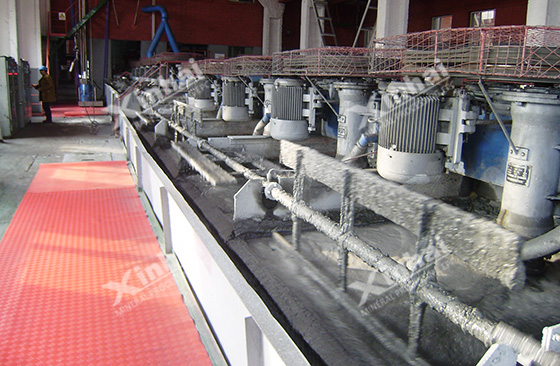 flotation process of nickel oxide ore