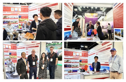 Xinhai Mining booth at IMARC 2025