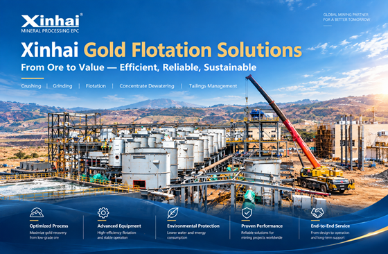 Gold Flotation Process: A Complete Guide from Crushing to Tailings Management