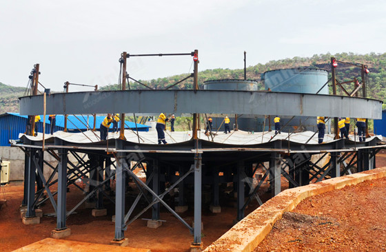 45&deg;C in Guinea: Xinhai Completes Installation of a 1,000 t/d Gold Processing Plant on Schedule