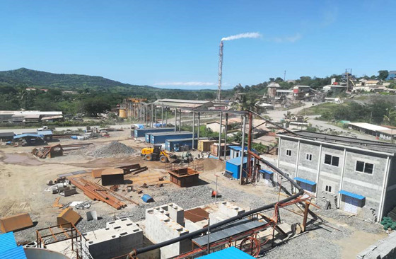 Gold Mine Cyanide Concentrator Project