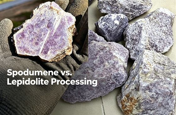 Spodumene vs. Lepidolite Processing: Why Mineral Processing Plant Design Must Be Different