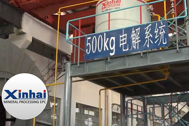 Desorption Electrolysis System Used for Gold Extraction
