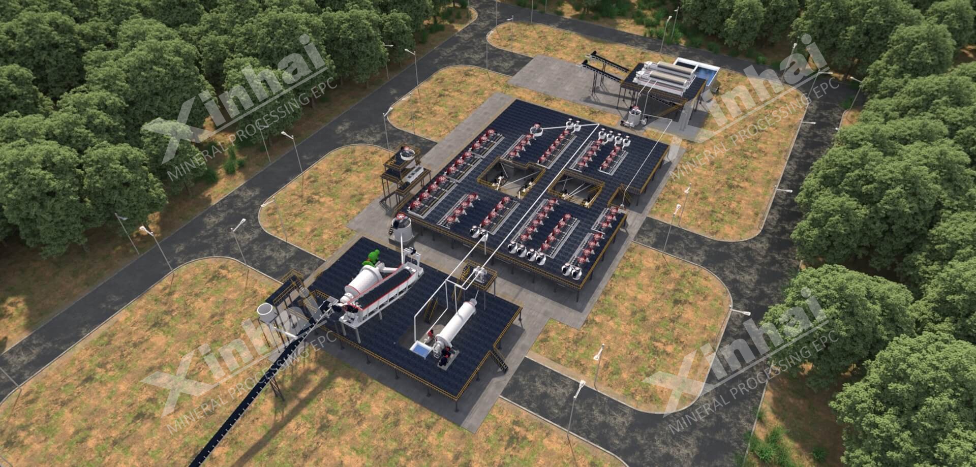 Xinhai Graphite Flotation Plant